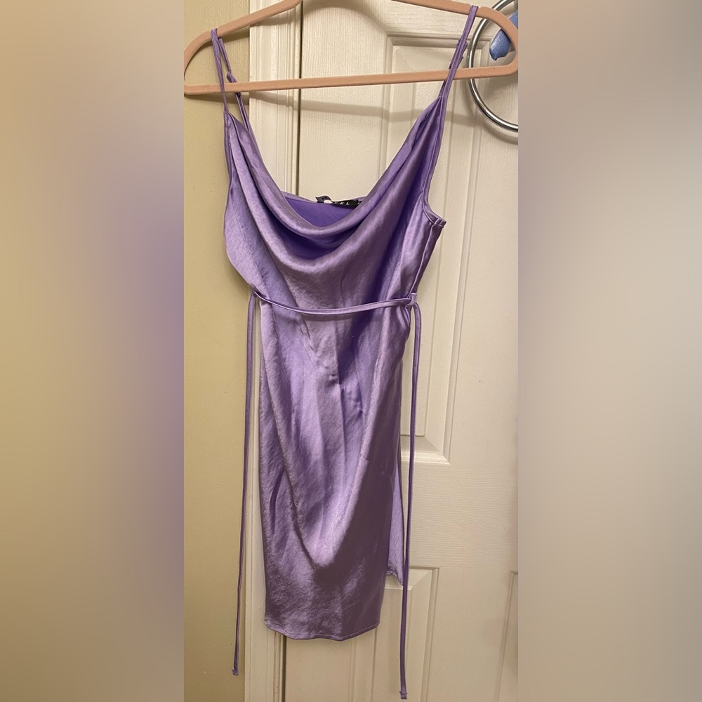 Motel Rocks Lilac Slip Mini Dress size Small
